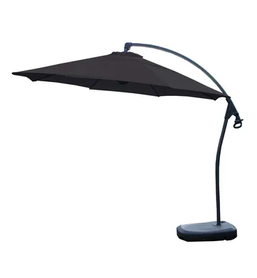 Bramblecrest Gloucester Grey Cantilever Parasol with Cover and Base - image 3