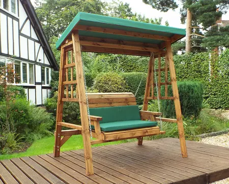 Charles Taylor Dorset Two Seater Swing Green - image 1