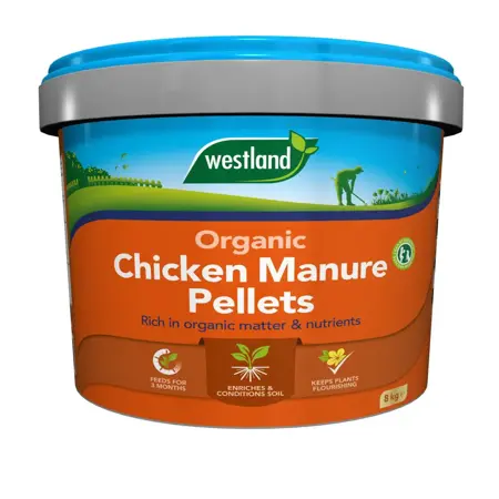 Westland Organic Chicken Manure Pellets Bucket 10kg - image 1