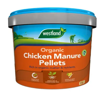 Westland Organic Chicken Manure Pellets Bucket 10kg - image 1