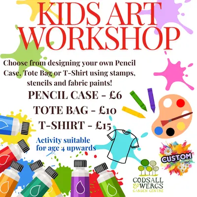 Art Workshop with Custom Junkie