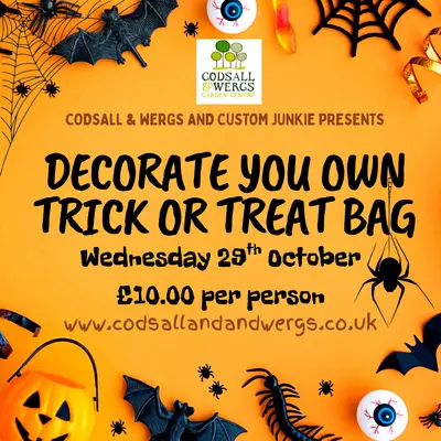Decorate Your Own Trick or Treat Bag