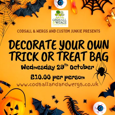 Decorate Your Own Trick or Treat Bag