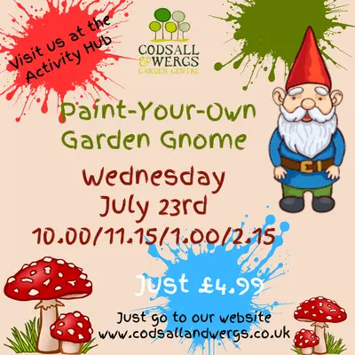 Paint-Your-Own Garden Gnome