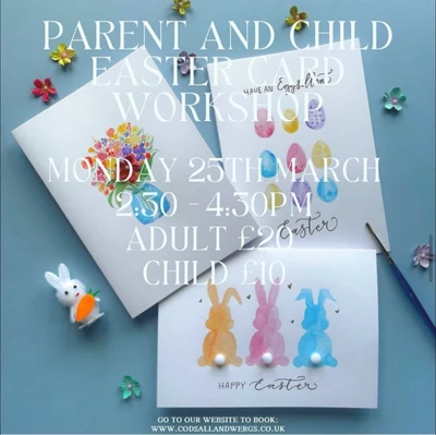 Parent & Child Easter Themed Calligraphy workshop!