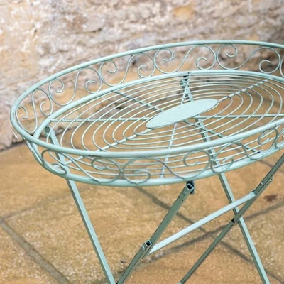 ASCALON BLAISDON BUTLERS TABLE GREEN - image 2