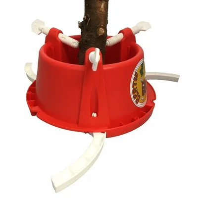 Bertie Santa Suit Tree Stand Red - image 2