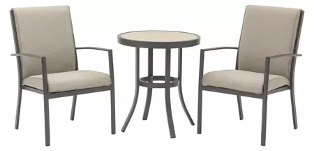 Bramblecrest Seville 65cm Round Bistro Dining Table with 2 Valencia Chairs - image 4