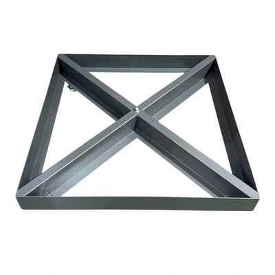 Bramblecrest Steel Side Post Parasol Base with Wheels