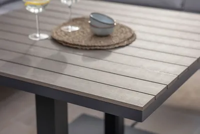 Bramblecrest Zurich Florence Sofa with Square Tree-Free Adjustable Piston Casual Dining Table & 2 Be - image 3