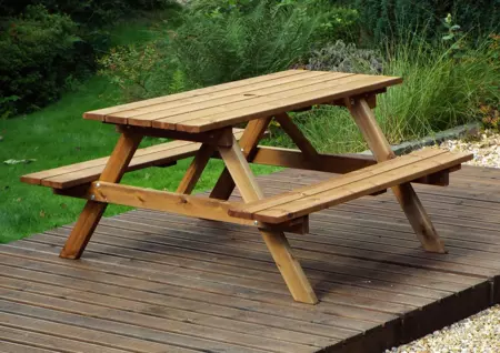 Charles Taylor Six Seater Picnic Bench - image 1