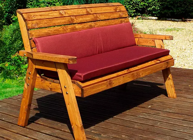 Charles Taylor Three Seater Back Cushion Burgundy Codsall Wergs Wolverhampton Garden Centre Shopping
