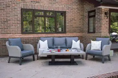 Chillington  5-Seat Lounge Set  Adustable Table- (Anthracite) - image 6