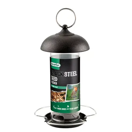 Gardman Black Steel Seed Feeder - image 1