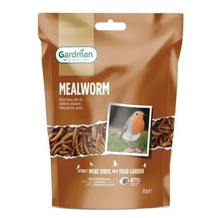Gardman Mealworm Pouch 100g - image 1