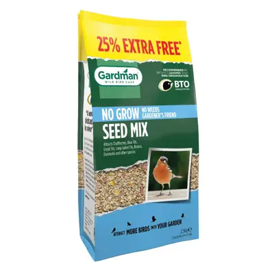 Gardman No Grow Seed Mix 2kg + 25% XF - image 1
