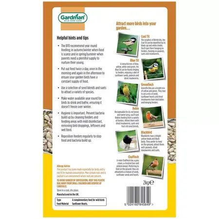Gardman Sunflower Hearts 1kg - image 2