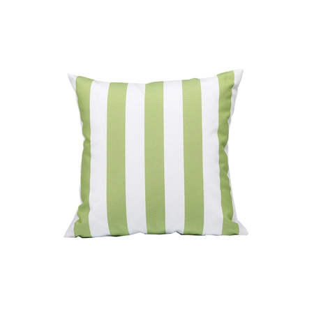 Grass Stripe Square Scatter Cushion