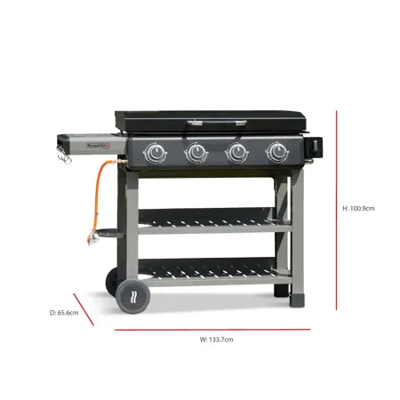 Grillstream SmashGrill 4 Burner - Matt Black - image 6