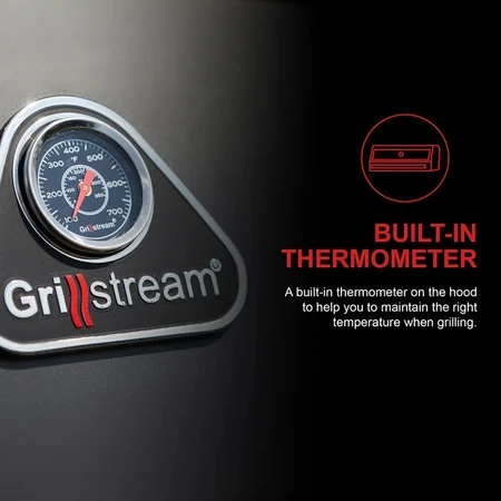 Grillstream Stealth 6 Burner with Side Burner - Matt Black - image 7