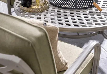 Hartman Buxton Round Cosy Fire Pit Lounge Set Maize - image 4