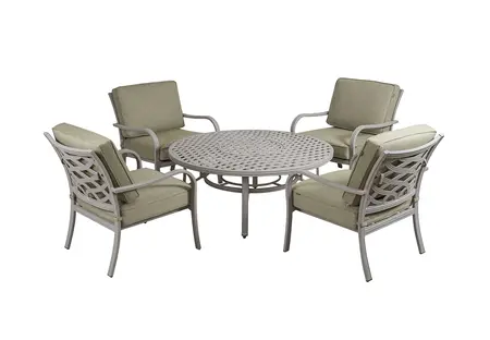 Hartman Buxton Round Cosy Fire Pit Lounge Set Maize - image 5