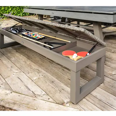 Hartman Crucible Dining & Games Set - Nickel - Smoke - image 2