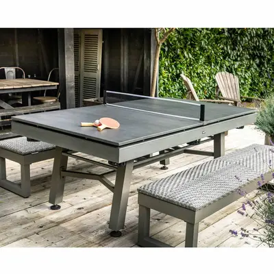 Hartman Crucible Dining & Games Set - Nickel - Smoke - image 7