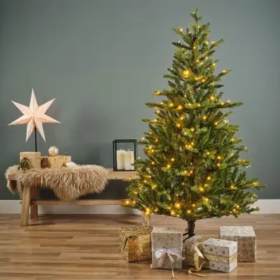Kaemingk Everlands Allison Pine Artificial Tree 1.8m/6ft Pre-Lit