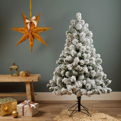 Kaemingk Everlands Luasanne Fir Snowy Artificial Tree 1.5m/5ft - image 4