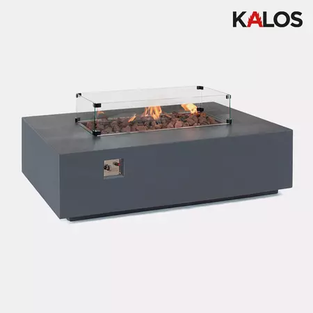 KALOS UNIVERSAL FIREPIT COFFEE TABLE 123x85 - image 1