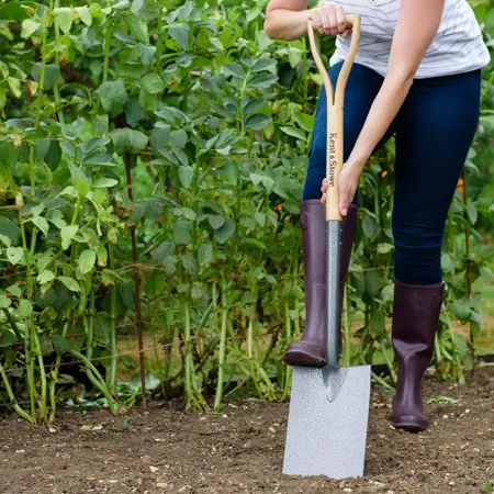 Kent & Stowe Carbon Steel Digging Spade FSC - image 2