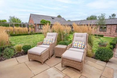 Kettler Hazel Companion Set with 2 Footstools & Coffee Table - image 1