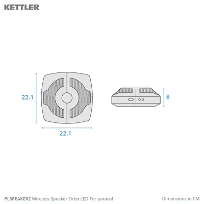 Kettler Parasol Speaker - image 4