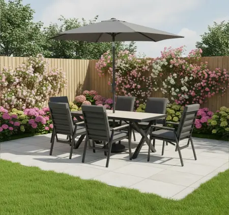 Kettler Tudor 6 Seat Dining Set - image 1