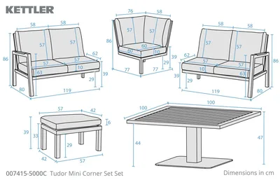 Kettler Tudor Mini Corner Set - image 9