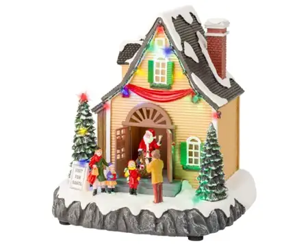 Lumineo Village Festive House Scene - Multi LED - image 1
