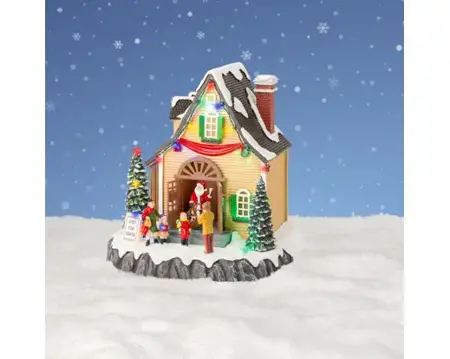 Lumineo Village Festive House Scene - Multi LED - image 2