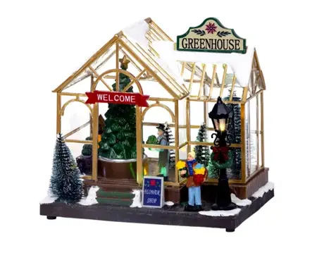 Lumineo Village Market Stalls Scene - Multi LED - image 1