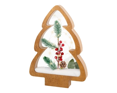 Micro LED frame light mdf tree steady BO indoor - image 2