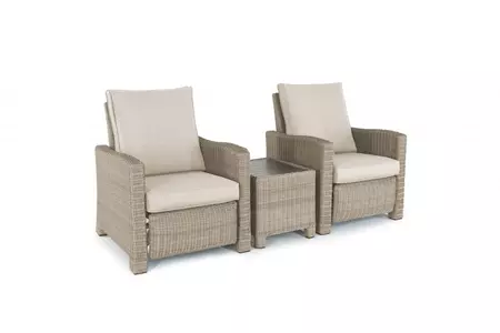 Palma Duo Relaxer Set - Oyster with stone cushions - image 1
