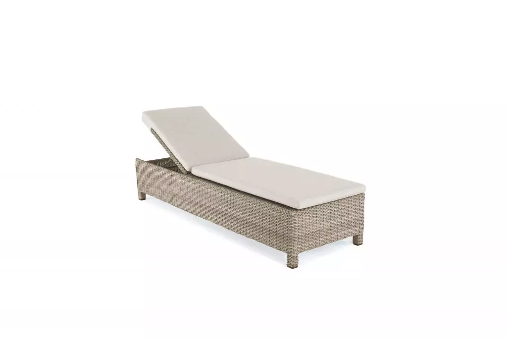 Palma Lounger Oyster with stone cushion Codsall Wergs