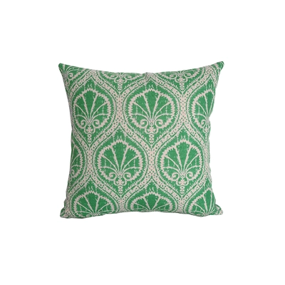 Teal Motif Square Scatter Cushion