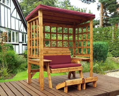 Wentworth Two Seater Arbour Burgandy - image 2