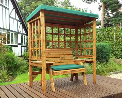 Wentworth Two Seater Arbour Green