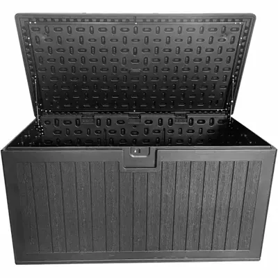 Woodlodge Titan Storage Box 300Ltr Black