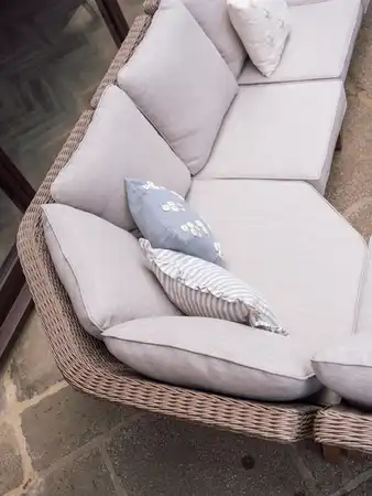 Wrottesley Cosy Corner Lounge Set + Armchair - Natural - image 3